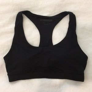 Black Sports Bra